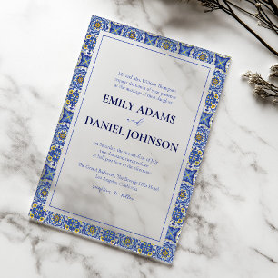 Talvera Fiesta Spanish Mexican Destination Wedding Acrylic Invitations
