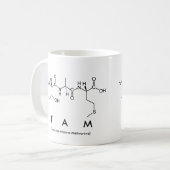Tam peptide name mug (Front Left)