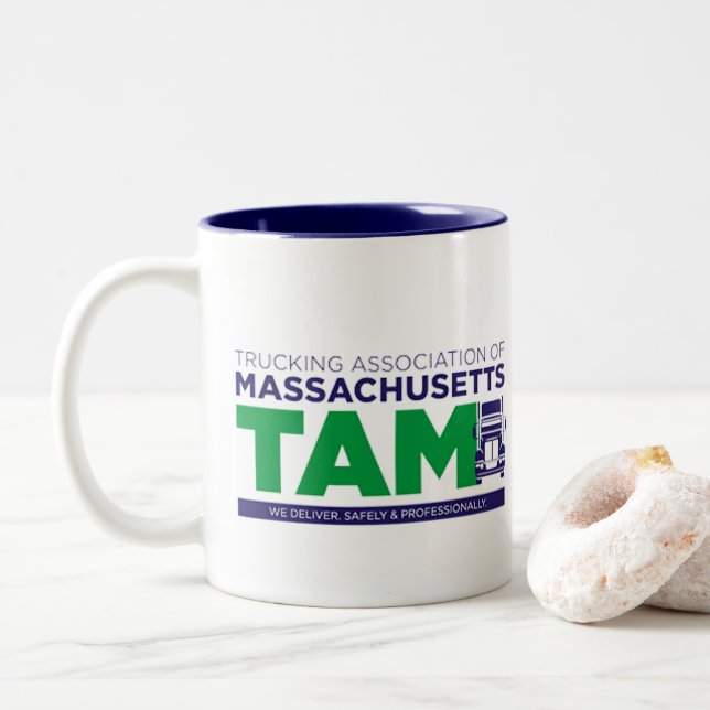 TAM Two-Tone COFFEE MUG (With Donut)