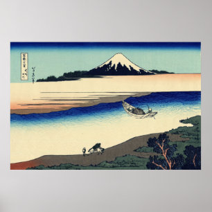 Tama River in Musashi Province Poster