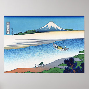 Tama River in Musashi Province Poster