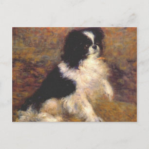 Tama the Japanese Dog by Renoir Postcard