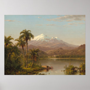 Tamaca Palms - Frederic Church Fine Art Poster