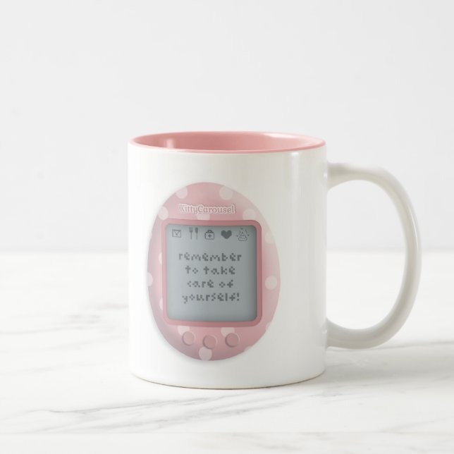 Tamagotchi Inspired Mug (Right)
