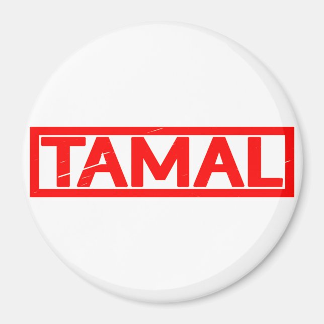 Tamal Stamp Magnet (Front)