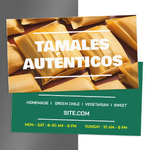 Tamales Business Card