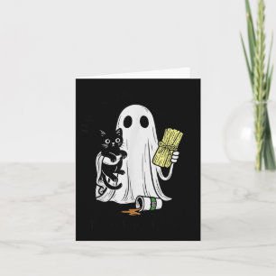 Tamales-over-pumpkin-sce Said What I Said Ghost Bl Card