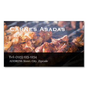 Tamales services editable business card