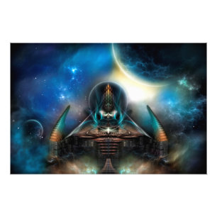 Tamalin5 Science Fiction Artwork Photo Enlargement