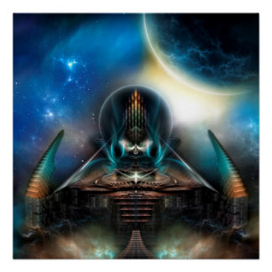 Tamalin 5 Science Fiction Artwork Perfect Poster