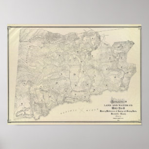 Tamalpais Land and Water Company map Poster