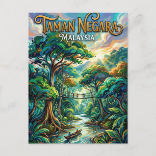 Taman Negara Malaysia Postcard