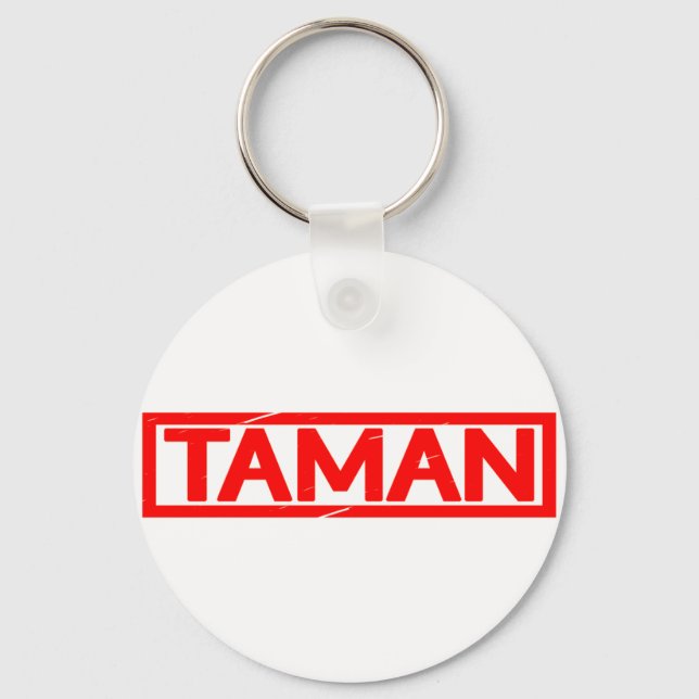 Taman Stamp Key Ring (Front)