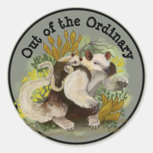 Tamandua Anteater Classic Round Sticker
