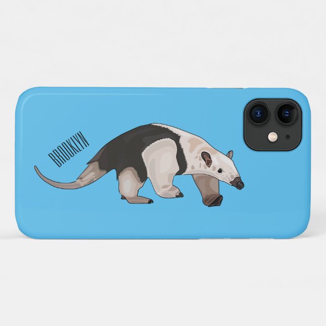Tamandua cartoon illustration Case-Mate iPhone case (Back (Horizontal))