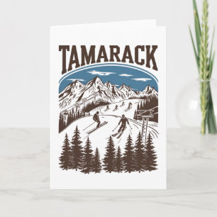 Tamarack Idaho Ski Resort Skiing Skier Card