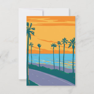 Tamarack Surf Beach	 Thank You Card