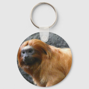 tamarin monkey key ring