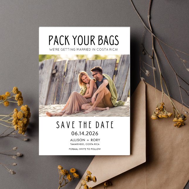 Tamarindo Costa Rica Destination Photo Wedding  Save The Date (Creator Uploaded)