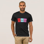 Tamás periodic table name shirt (Front Full)