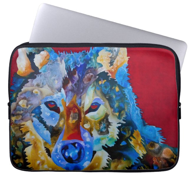Tamaska by JLGallery Laptop Sleeve (Front)