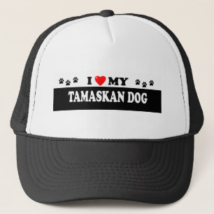 TAMASKAN DOG TRUCKER HAT