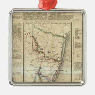 Tamaulipas, Mexico Metal Tree Decoration