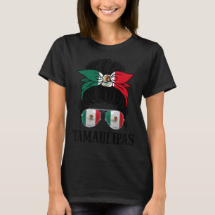 Tamaulipas Mexico Pride Mexican Flag State T-Shirt
