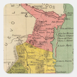 Tamaulipas, Mexico Square Sticker