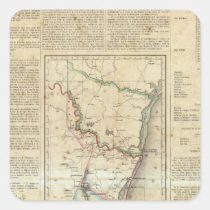 Tamaulipas, Mexico Square Sticker