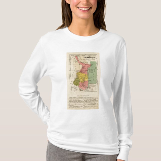 Tamaulipas, Mexico T-Shirt (Front)