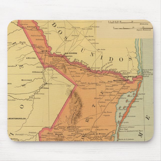 Tamaulipas Mouse Mat (Front)