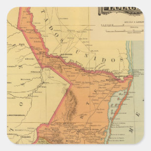 Tamaulipas Square Sticker