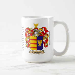 Tamayo, the Origin, the Meaning and the Crest Coffee Mug