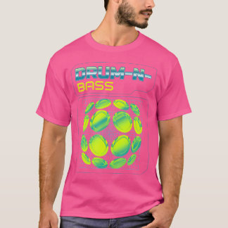 Tambor Y Bajo Liquido Dnb Dj Drum N Bass Liquid Fu T-Shirt