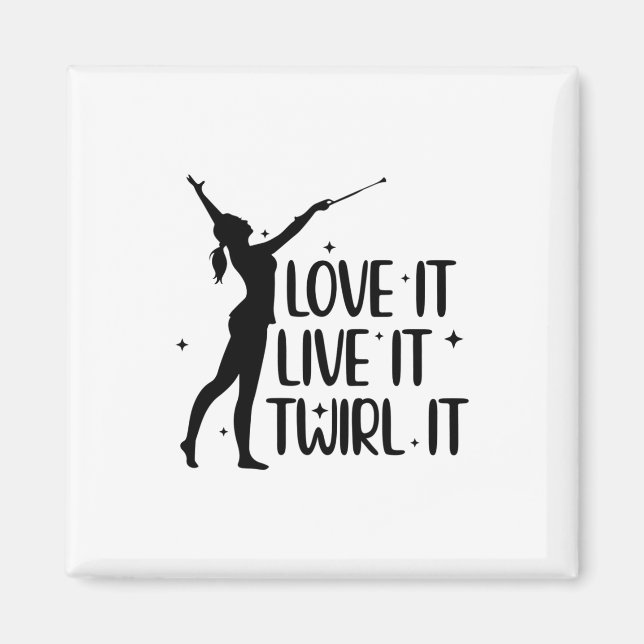Tambour Dance | Juggling Bar Dance Gifts Magnet (Front)