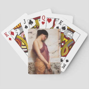 Tambourine Girl by John William Godward Playing Cards