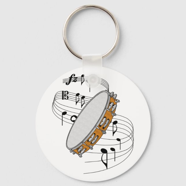 Tambourine Key Ring (Front)