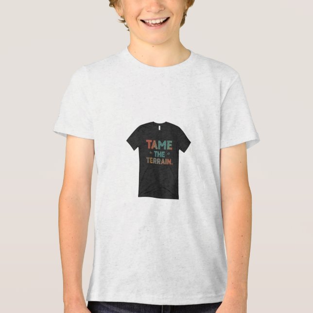 Tame the Terrain Tri-Blend Shirt (Front)