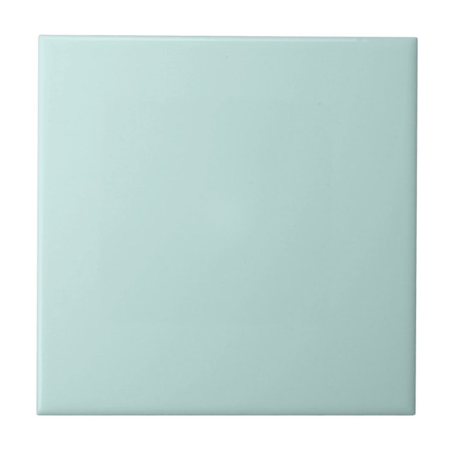 Tamed Teal Turquoise Square Kitchen and Bathroom Tile (Front)