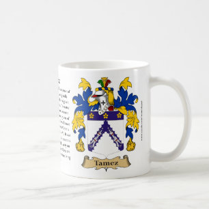 Tamez Family Coat of Arms Coffee Mug