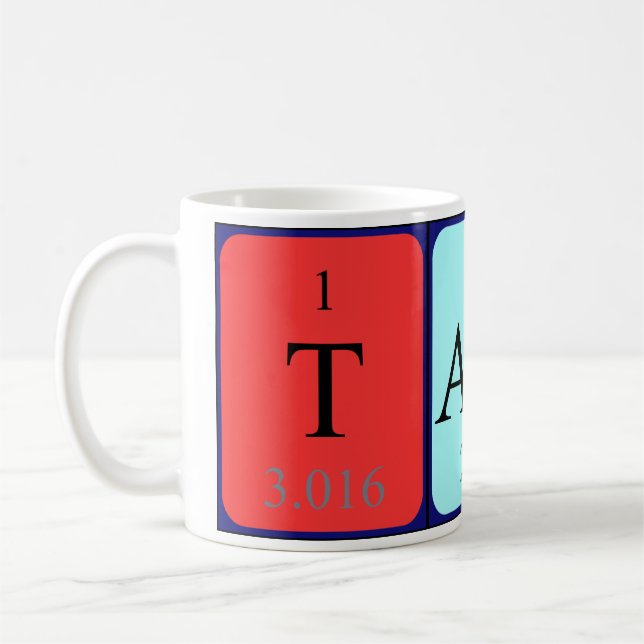 Tami periodic table name mug (Left)