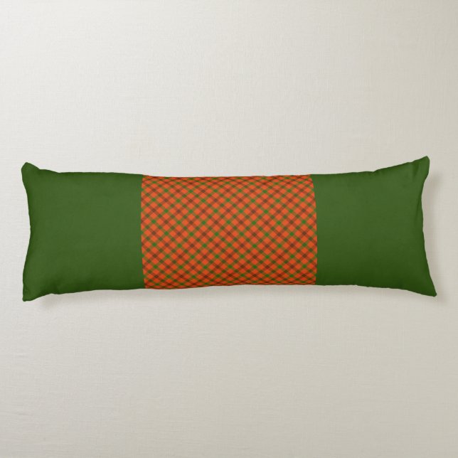 Tami Plaid Two Ways Reversible Body Cushion (Back)