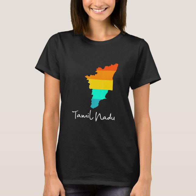 Tamil Nadu, Proud Indian State Of Origin Clothing  T-Shirt (Front)