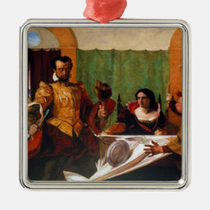 Taming of the Shrew Metal Tree Decoration