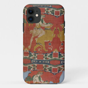 Taming of the Wild Animal, Byzantine tapestry frag iPhone 11 Case