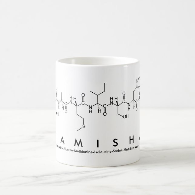Tamisha peptide name mug (Center)