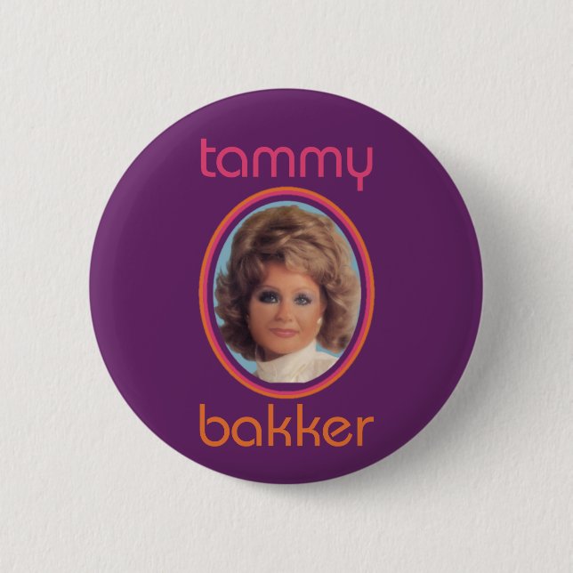 Tammy Bakker 6 Cm Round Badge (Front)