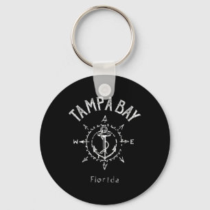 Tampa Bay Florida Sailing Key Ring