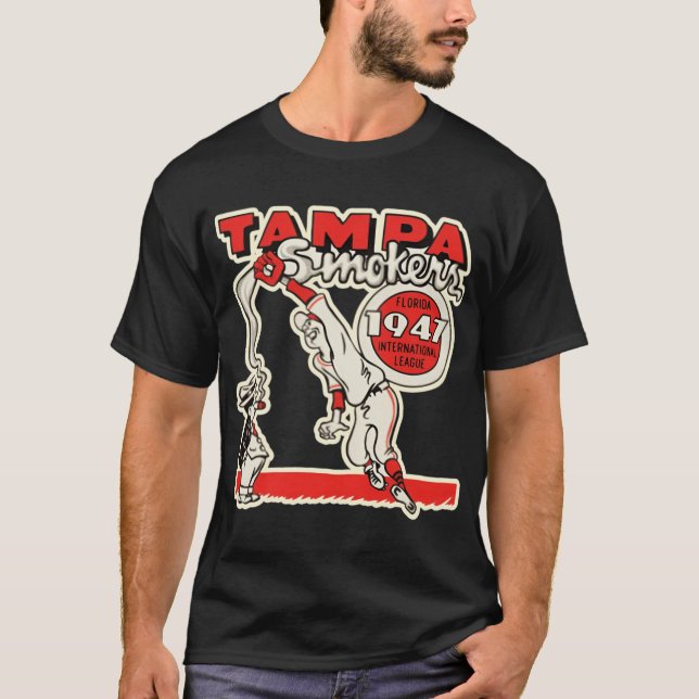 Tampa Bay Smokers Vintage funny T-Shirt (Front)